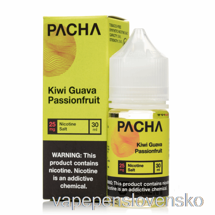 Kiwi Guava Passionfruit - Pacha Soli - 30 Ml 25 Mg Vape Cigareta